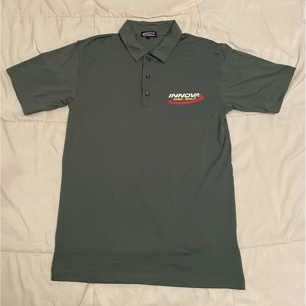 Y2K Innova Disc Golf Polo Shirt,‎ Size Small